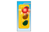 Ontario flashing red light